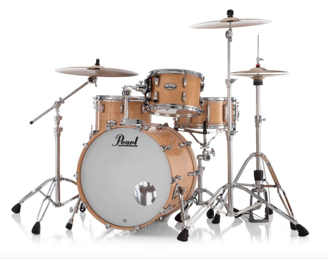 Pearl Professional Series 3 Piece Shell Pack - 22" Bass Drum NATURAL MAPLE