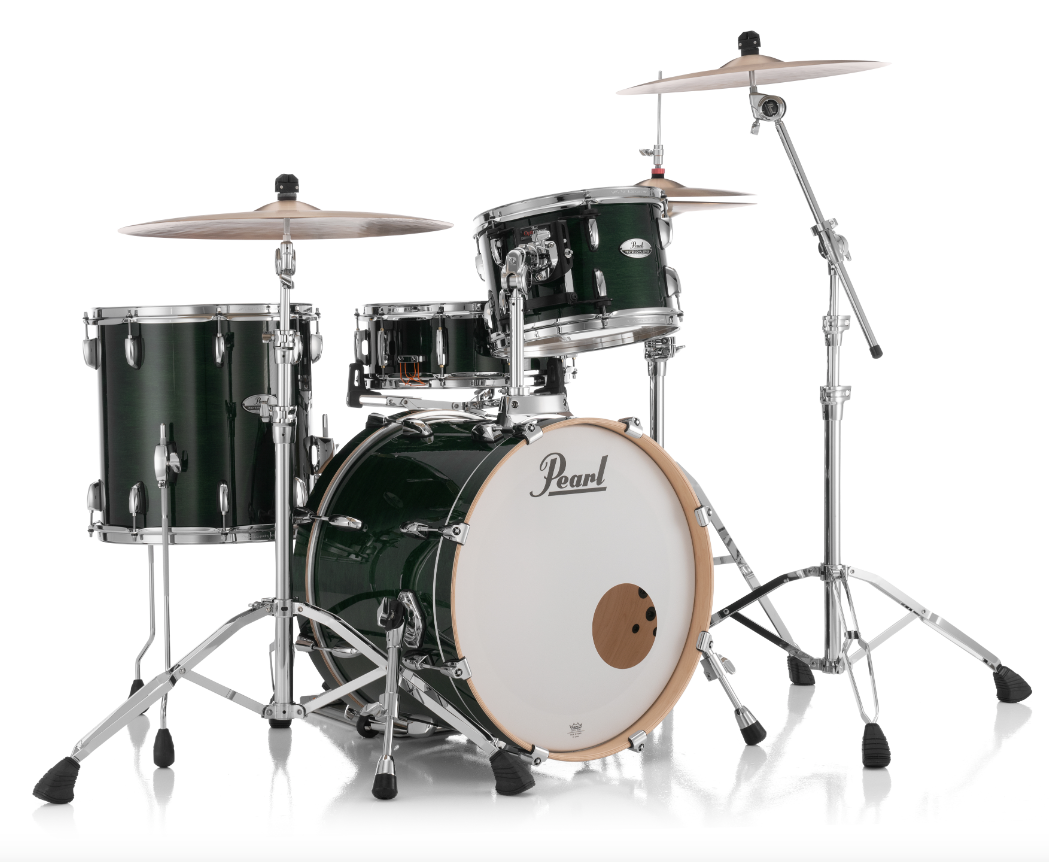 Pearl Professional Series 3 Piece Shell Pack - 20" Bass Drum EMERALD MIST
