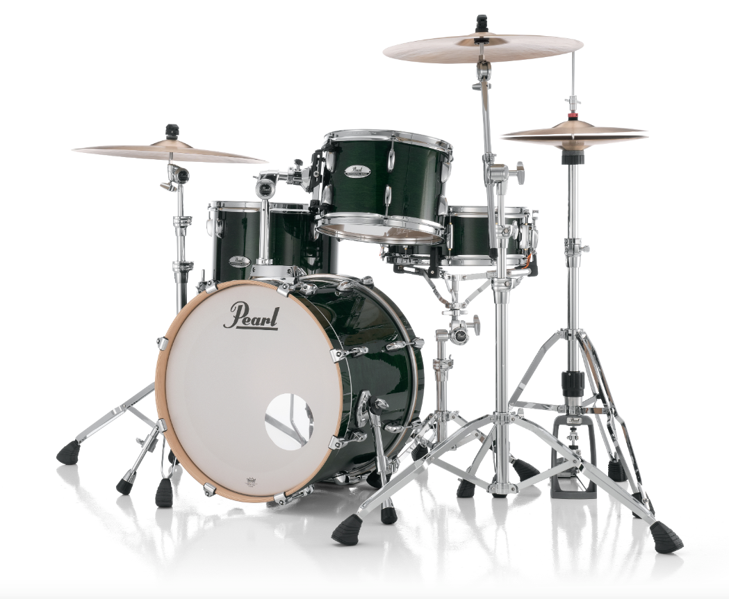 Pearl Professional Series 3 Piece Shell Pack - 20" Bass Drum EMERALD MIST