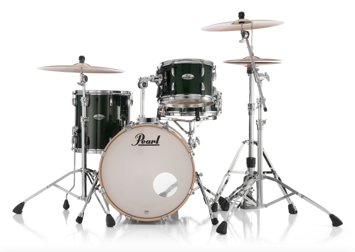 Pearl Professional Series 3 Piece Shell Pack - 20" Bass Drum EMERALD MIST