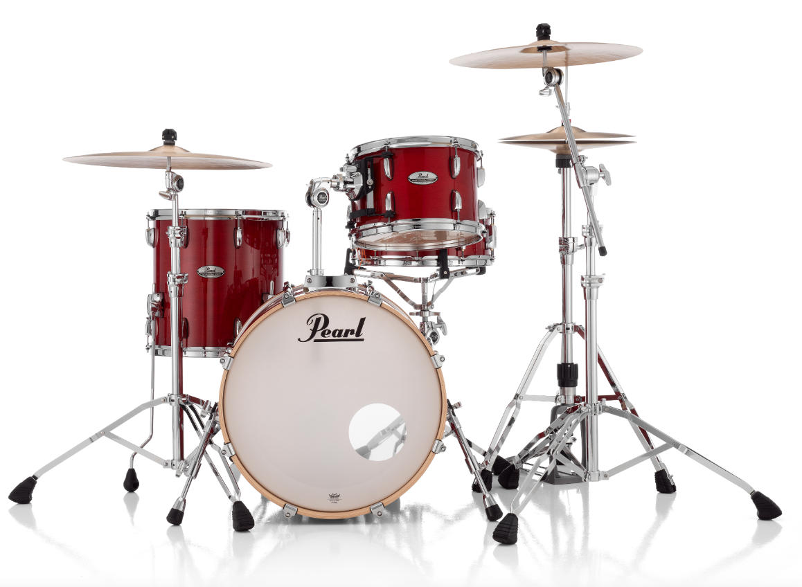 Pearl Professional Series 3 Piece Shell Pack - 20" Bass Drum SEQUOIA RED