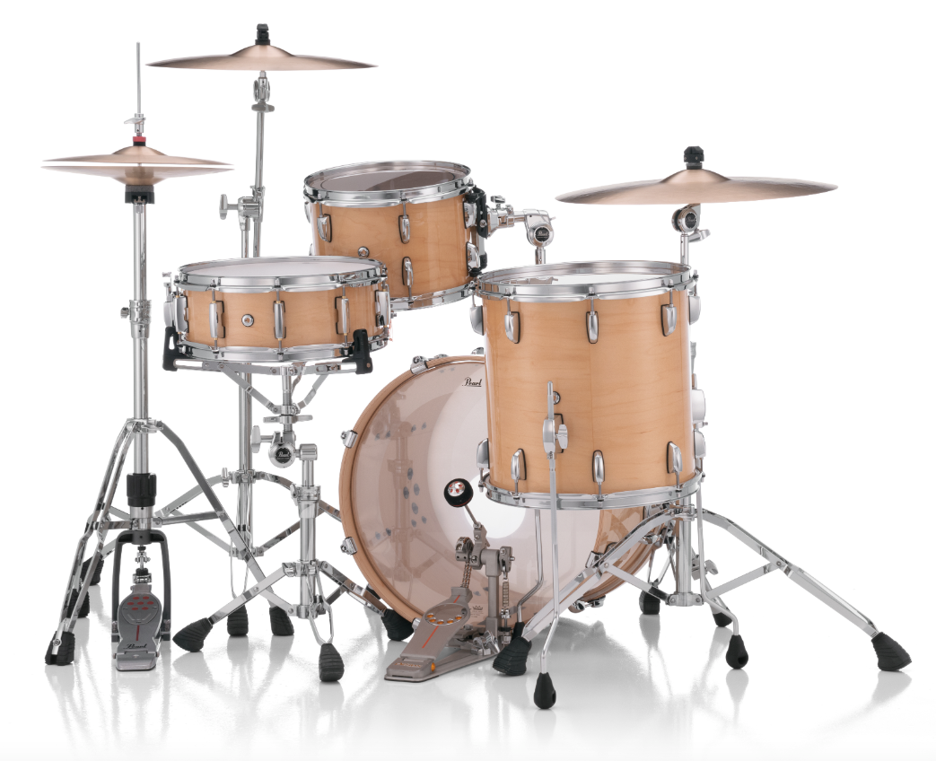 Pearl Professional Series 3 Piece Shell Pack - 20" Bass Drum NATURAL MAPLE