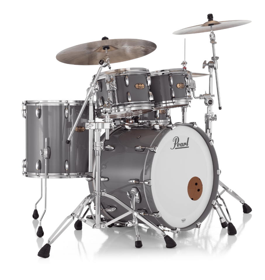 Pearl Masters Maple Pure 4 Piece Shell Pack "XSP" - 22" Bass Drum PUTTY GREY
