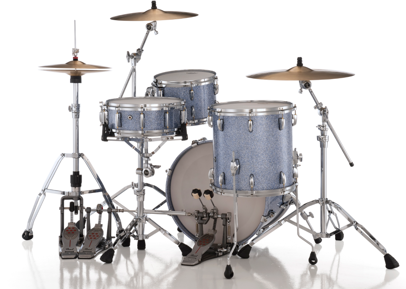 Pearl Masters Maple Gum 3-Piece Shell Pack - 20" Bass Drum CRYSTAL RAIN