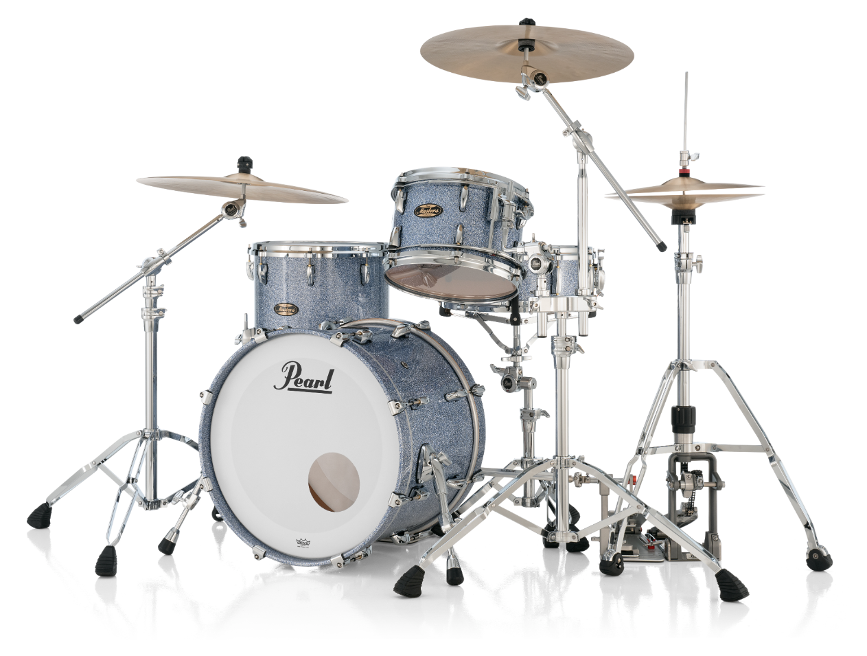 Pearl Masters Maple Gum 3-Piece Shell Pack - 20" Bass Drum CRYSTAL RAIN