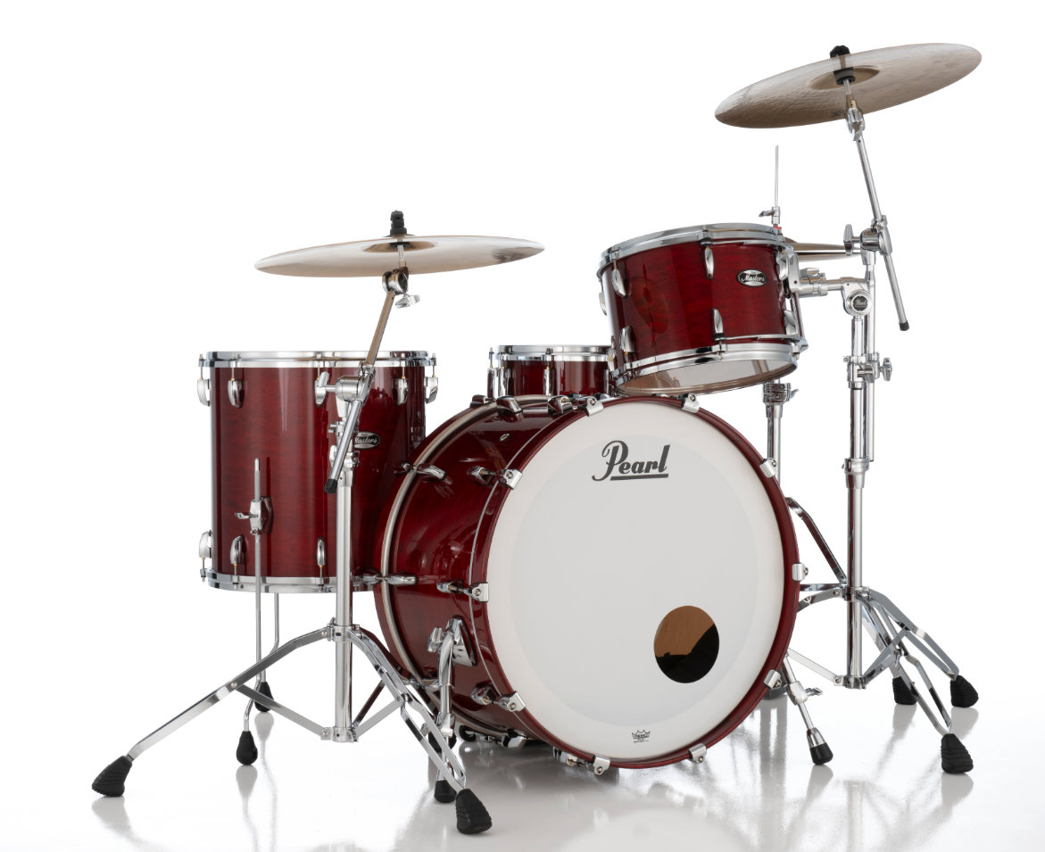 Pearl Masters Maple 3 Piece Shell Pack - 24" Bass Drum NATURAL CHERRY