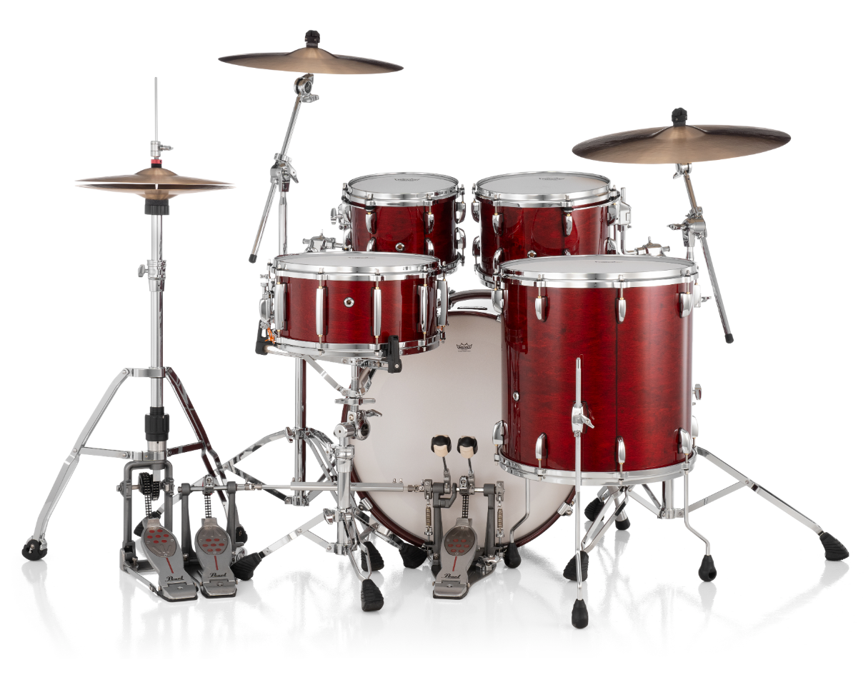 Pearl Masters Maple 4 Piece Shell Pack "XSP" - 22" Bass Drum NATURAL CHERRY