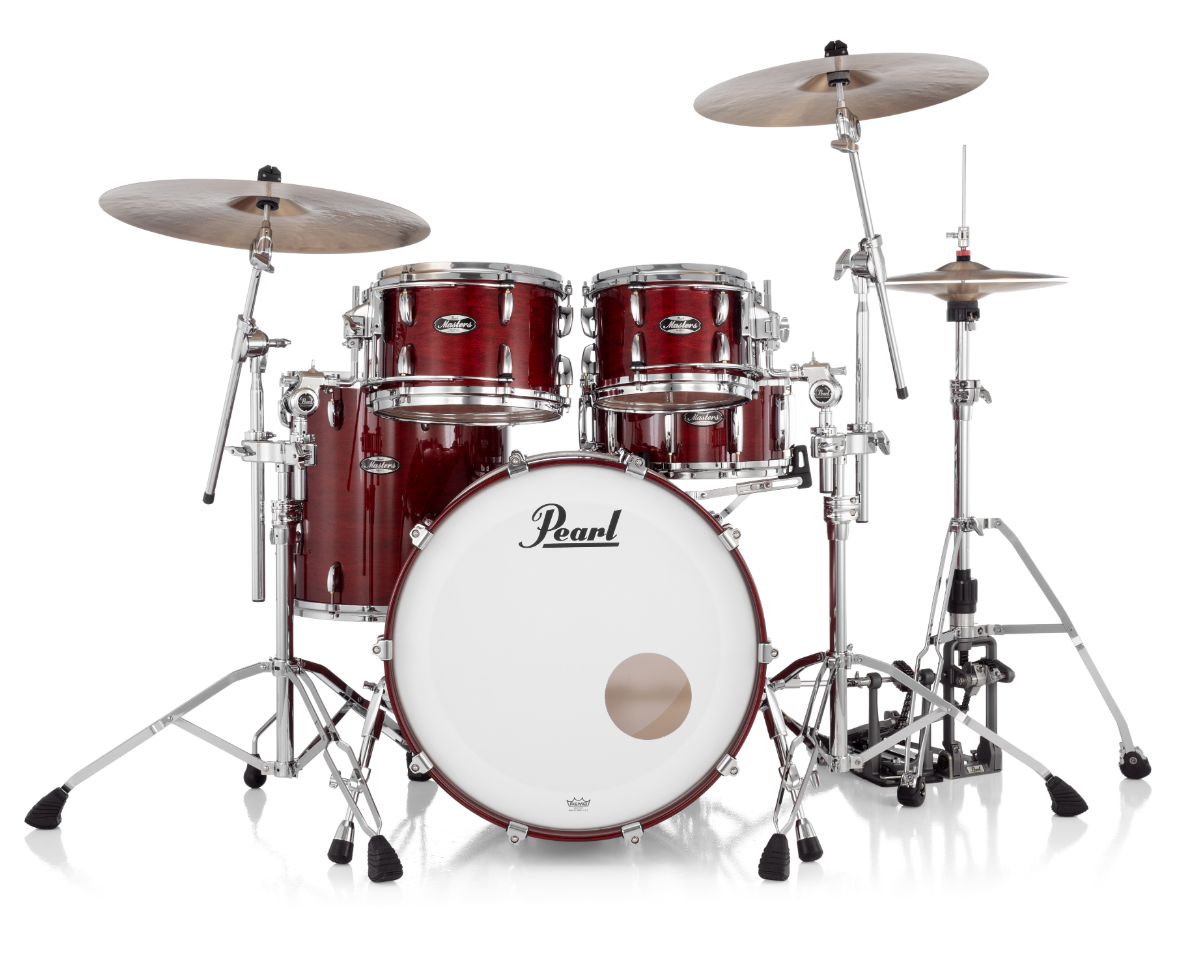 Pearl Masters Maple 4 Piece Shell Pack "XSP" - 22" Bass Drum NATURAL CHERRY
