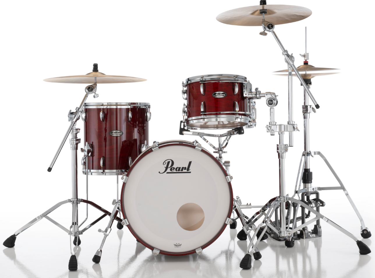 Pearl Masters Maple 3 Piece Shell Pack - 20" Bass Drum NATURAL CHERRY