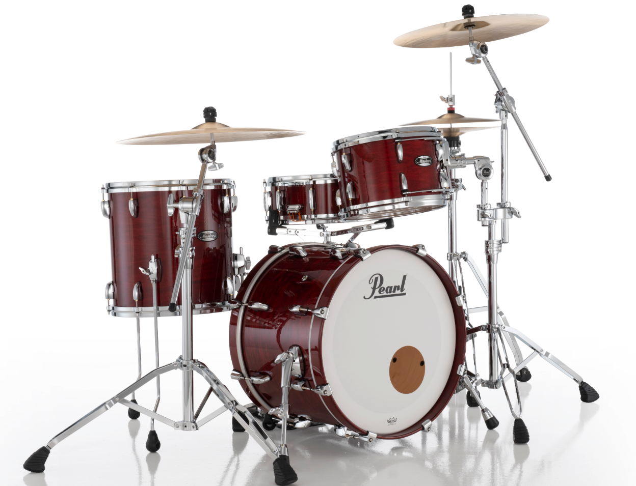 Pearl Masters Maple 3 Piece Shell Pack - 20" Bass Drum NATURAL CHERRY