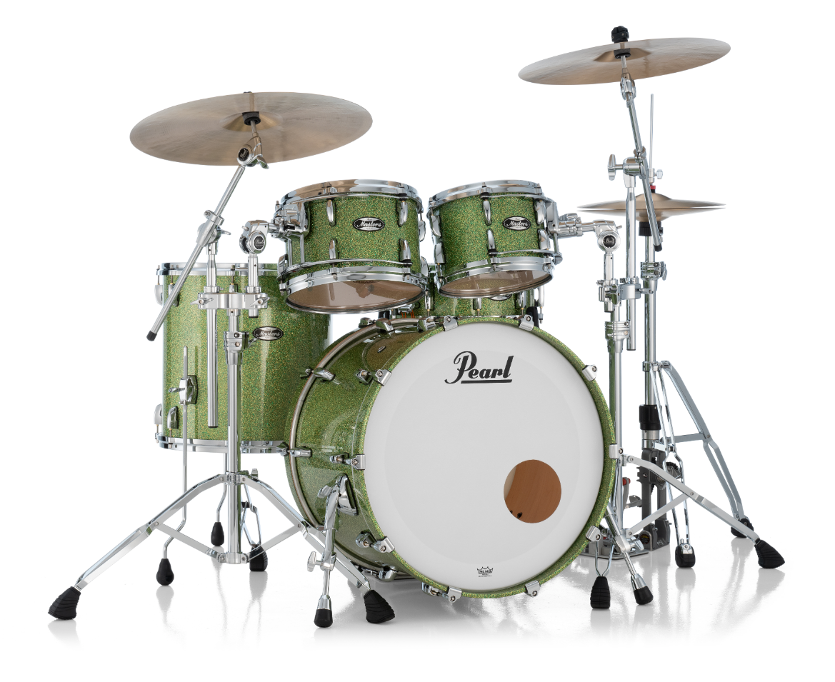 Pearl Masters Maple 4 Piece Shell Pack "XSP" - 22" Bass Drum SHIMMER OF OZ