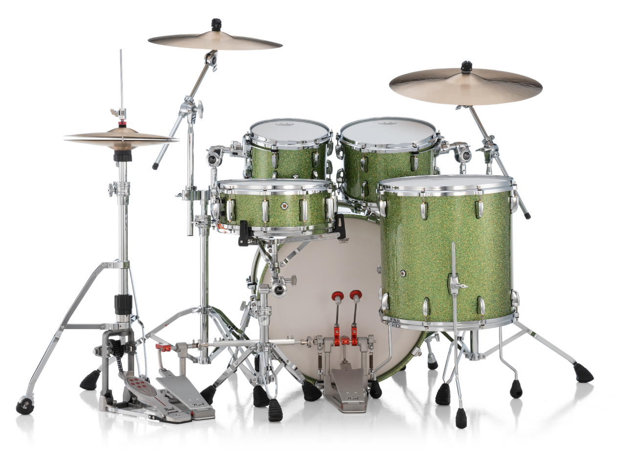 Pearl Masters Maple 4 Piece Shell Pack "XSP" - 22" Bass Drum SHIMMER OF OZ