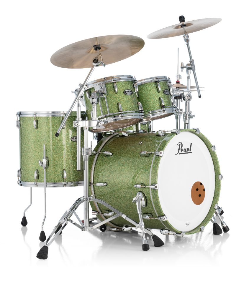 Pearl Masters Maple 4 Piece Shell Pack "XESP" - 22" Bass Drum SHIMMER OF OZ