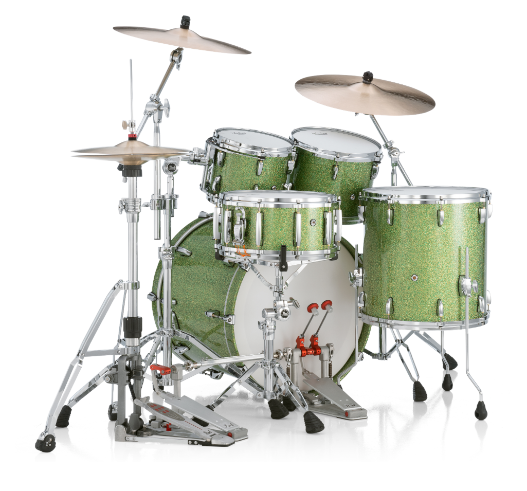 Pearl Masters Maple 4 Piece Shell Pack "XESP" - 22" Bass Drum SHIMMER OF OZ