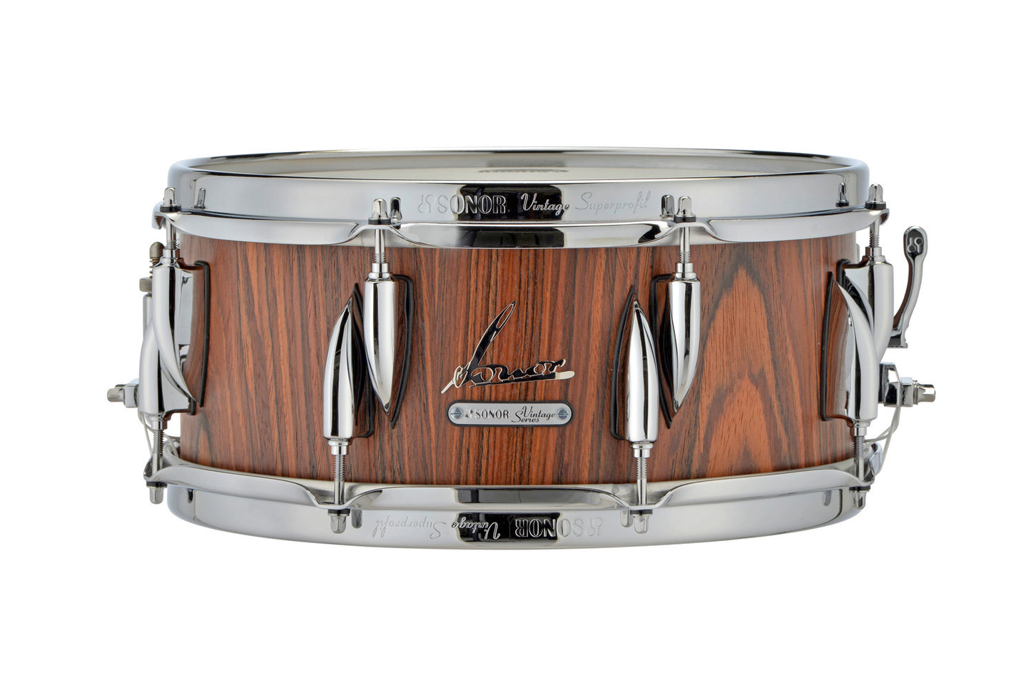 VINTAGE SERIES 13"X 6" SNARE DRUM-ROSEWOOD SEMI-GLOSS