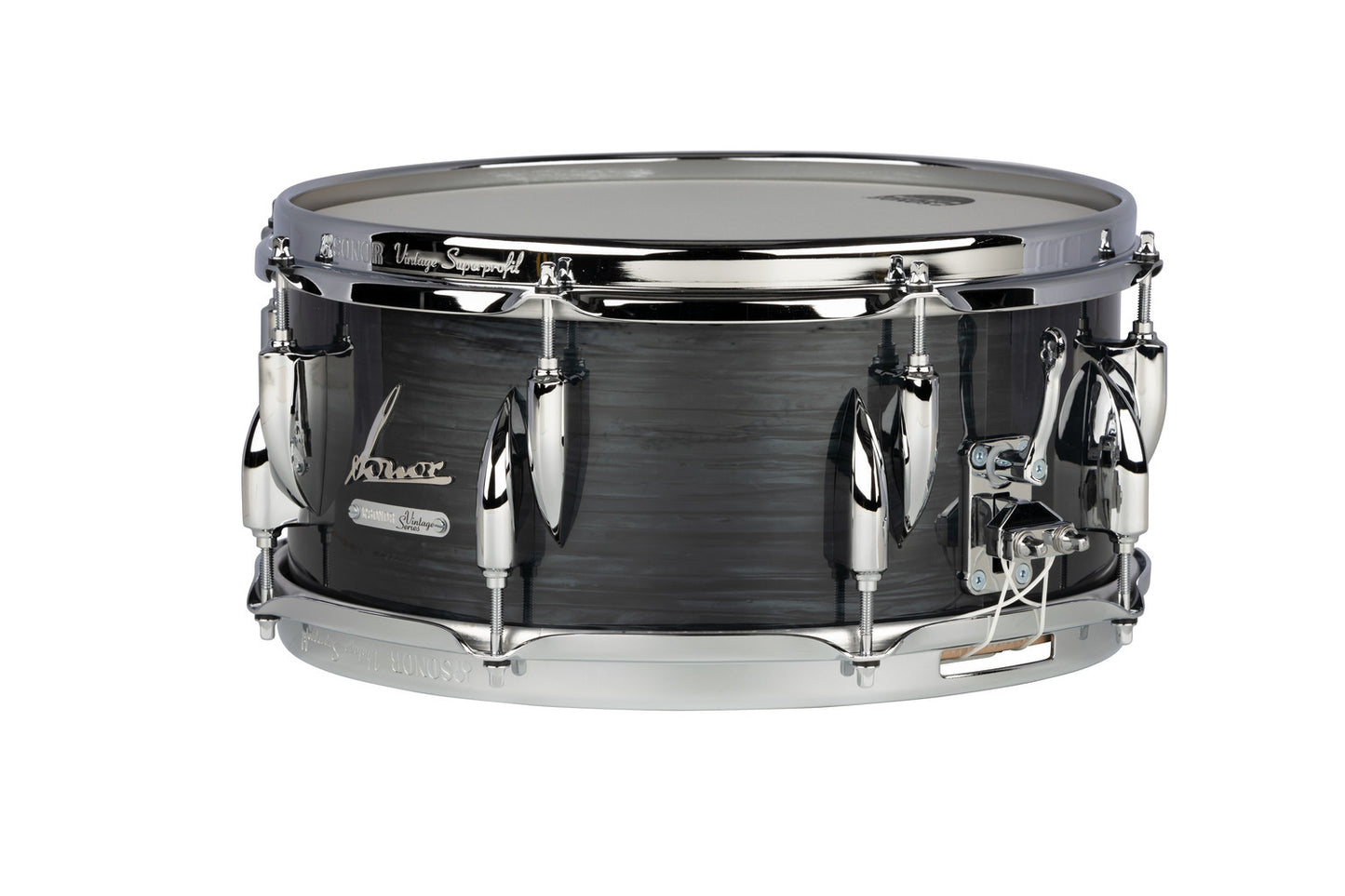 VINTAGE SERIES 13"X 6" SNARE DRUM-VINTAGE BLACK SLATE