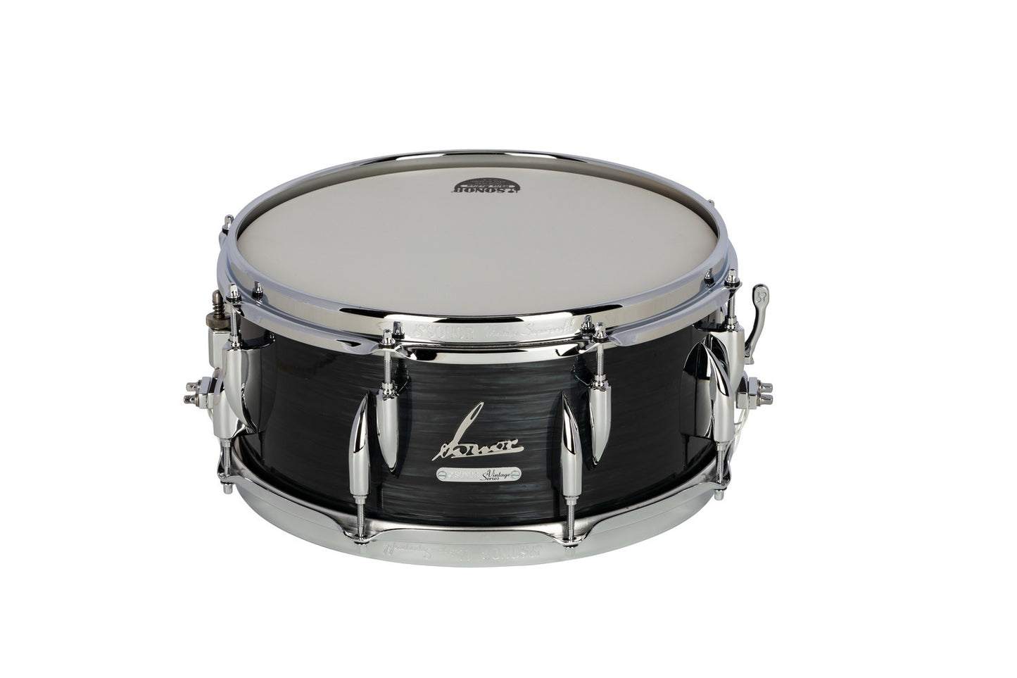 VINTAGE SERIES 13"X 6" SNARE DRUM-VINTAGE BLACK SLATE