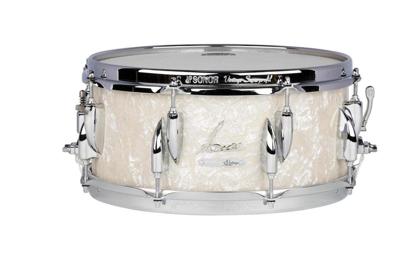 VINTAGE SERIES 13"X 6" SNARE DRUM-VINTAGE PEARL
