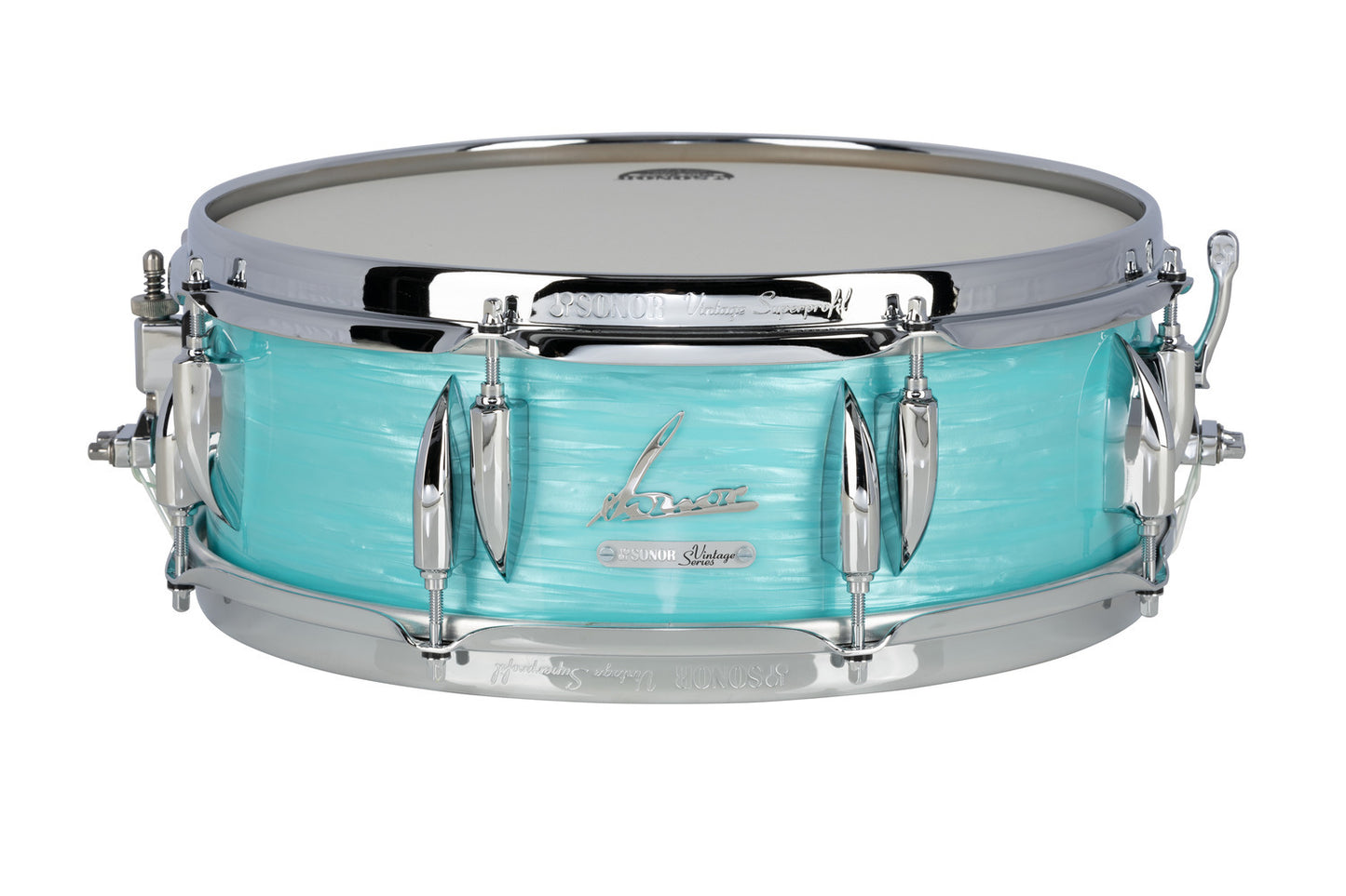 VINTAGE SERIES 14"X 5" SNARE DRUM-CALIFORNIA BLUE
