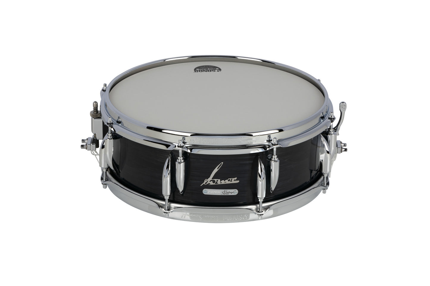 VINTAGE SERIES 14"X 5" SNARE DRUM-VINTAGE BLACK SLATE