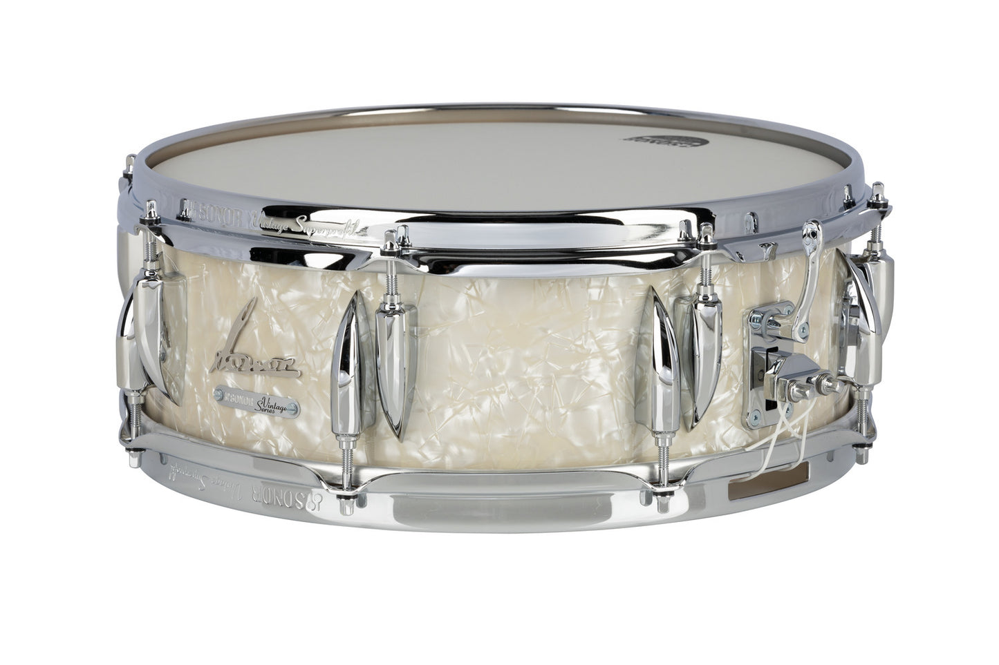 VINTAGE SERIES 14"X 5" SNARE DRUM-VINTAGE PEARL