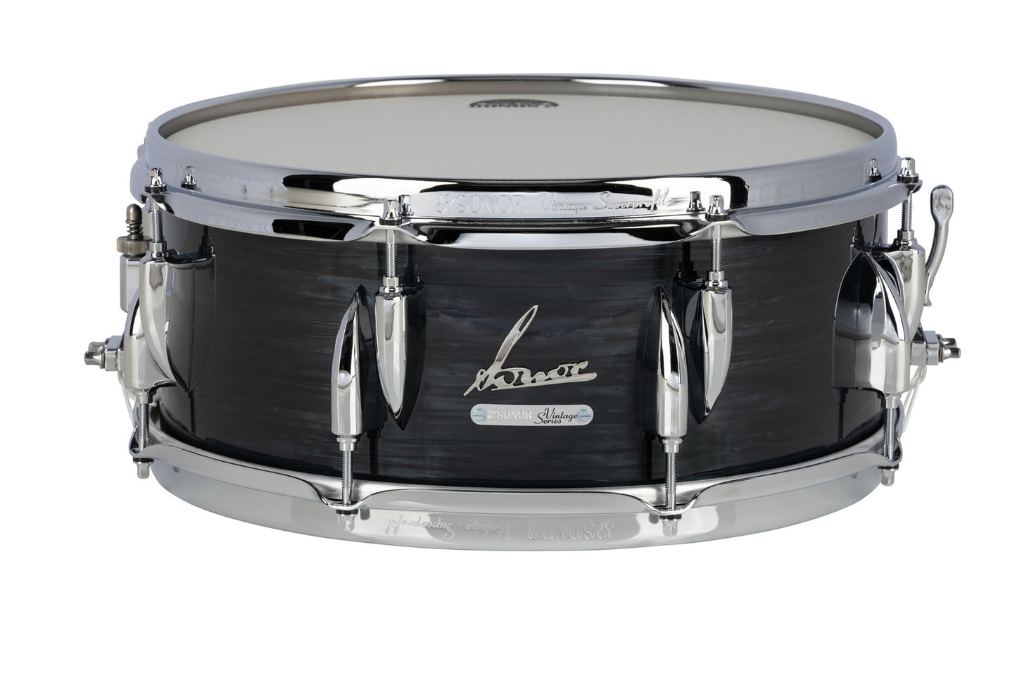 Vintage Series 14"X 5.75" Snare Drum-VINTAGE BLACK SLATE