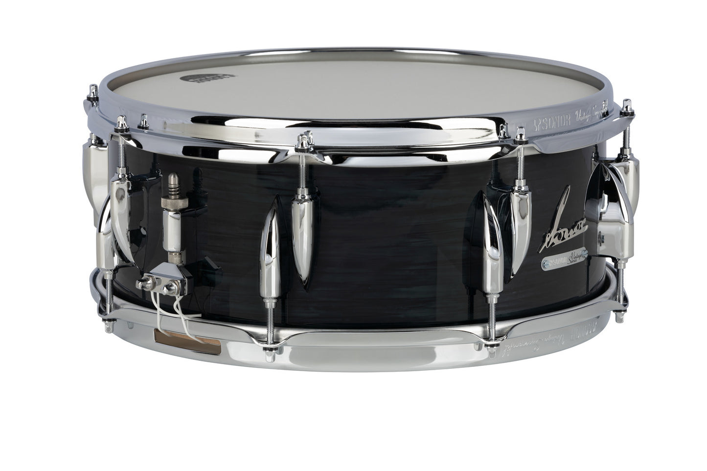 Vintage Series 14"X 5.75" Snare Drum-VINTAGE BLACK SLATE