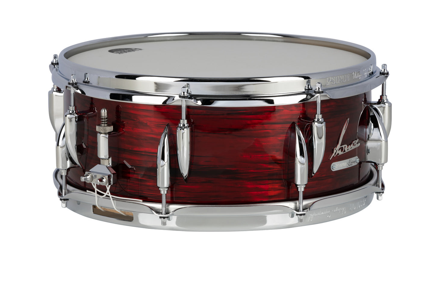 Vintage Series 14"X 5.75" Snare Drum-VINTAGE RED OYSTER