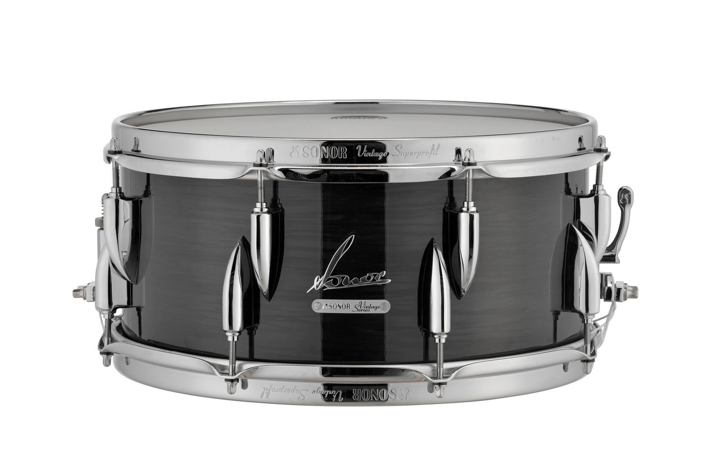 Vintage Series 14"X 6.5" Snare Drum-VINTAGE BLACK SLATE