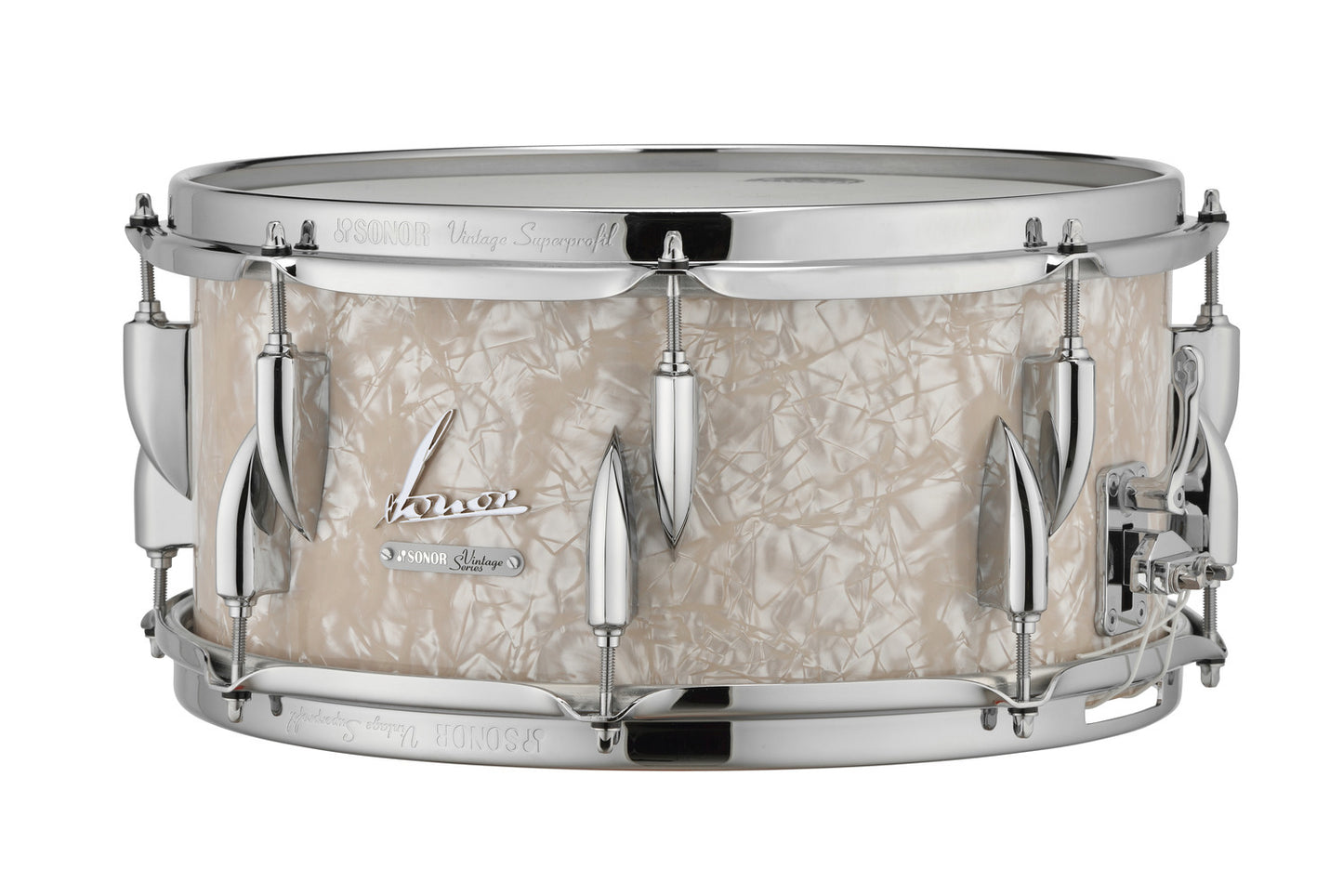 Vintage Series 14"X 6.5" Snare Drum-VINTAGE PEARL