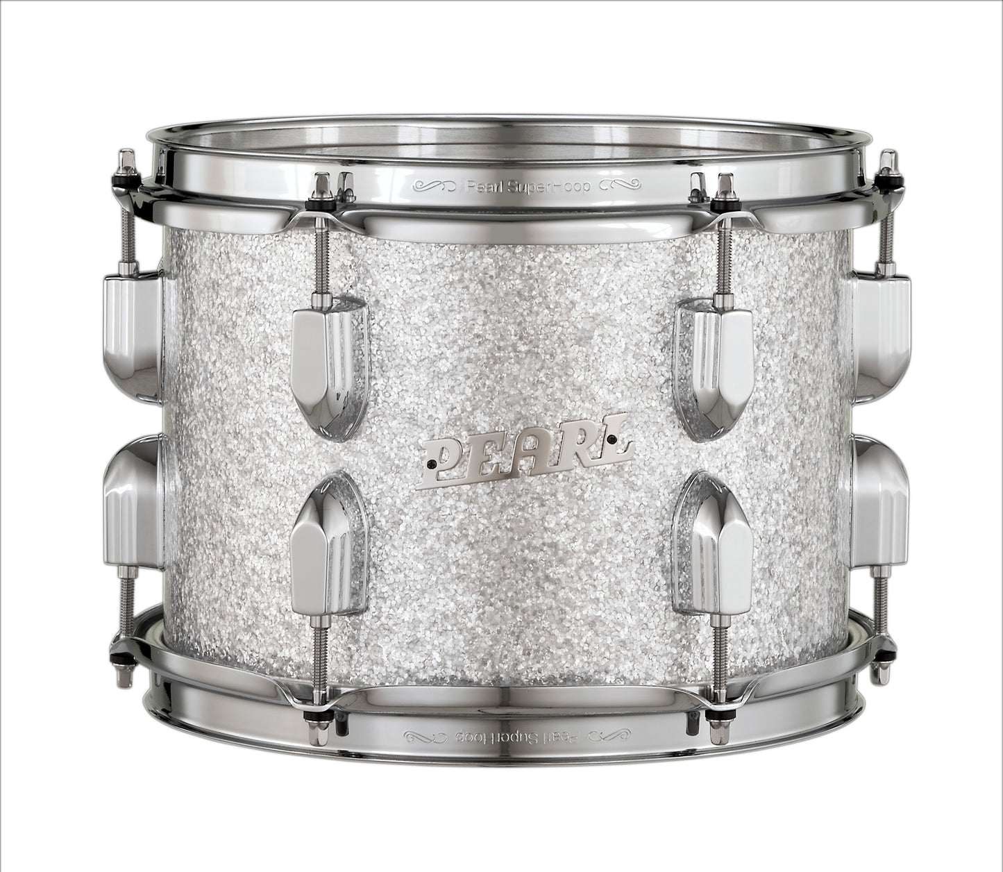 PRESIDENT SERIES DELUXE 10X7 TOM TOM, #450 SILVER SPARKLE