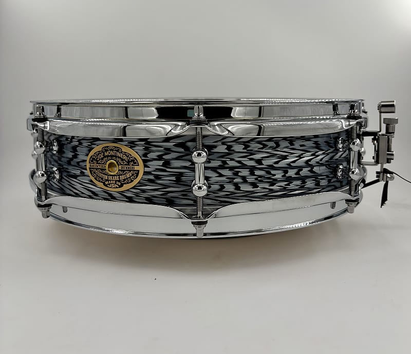 Montineri Custom 3"x14" Grey Onyx Snare
