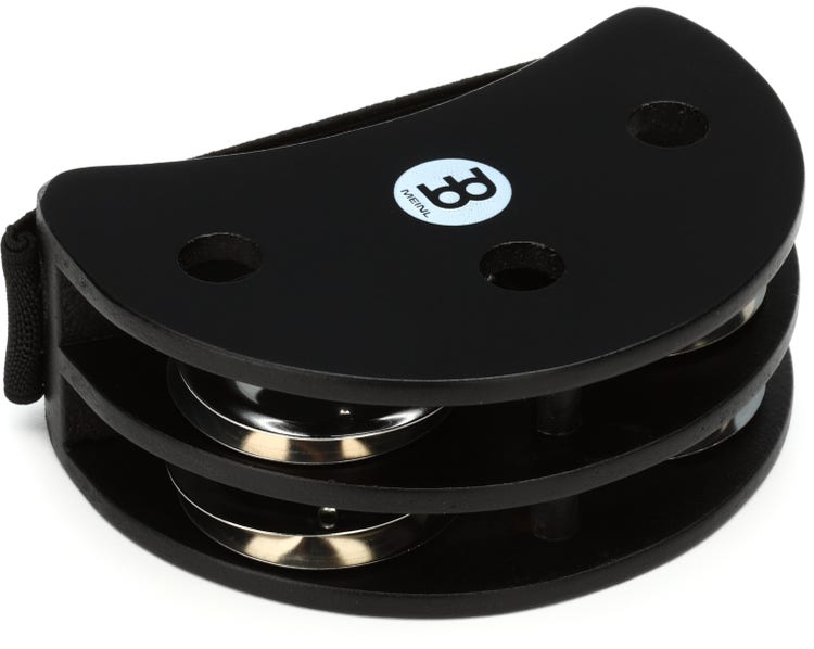 Meinl Percussion FJS2S-BK Foot Tambourine - Black