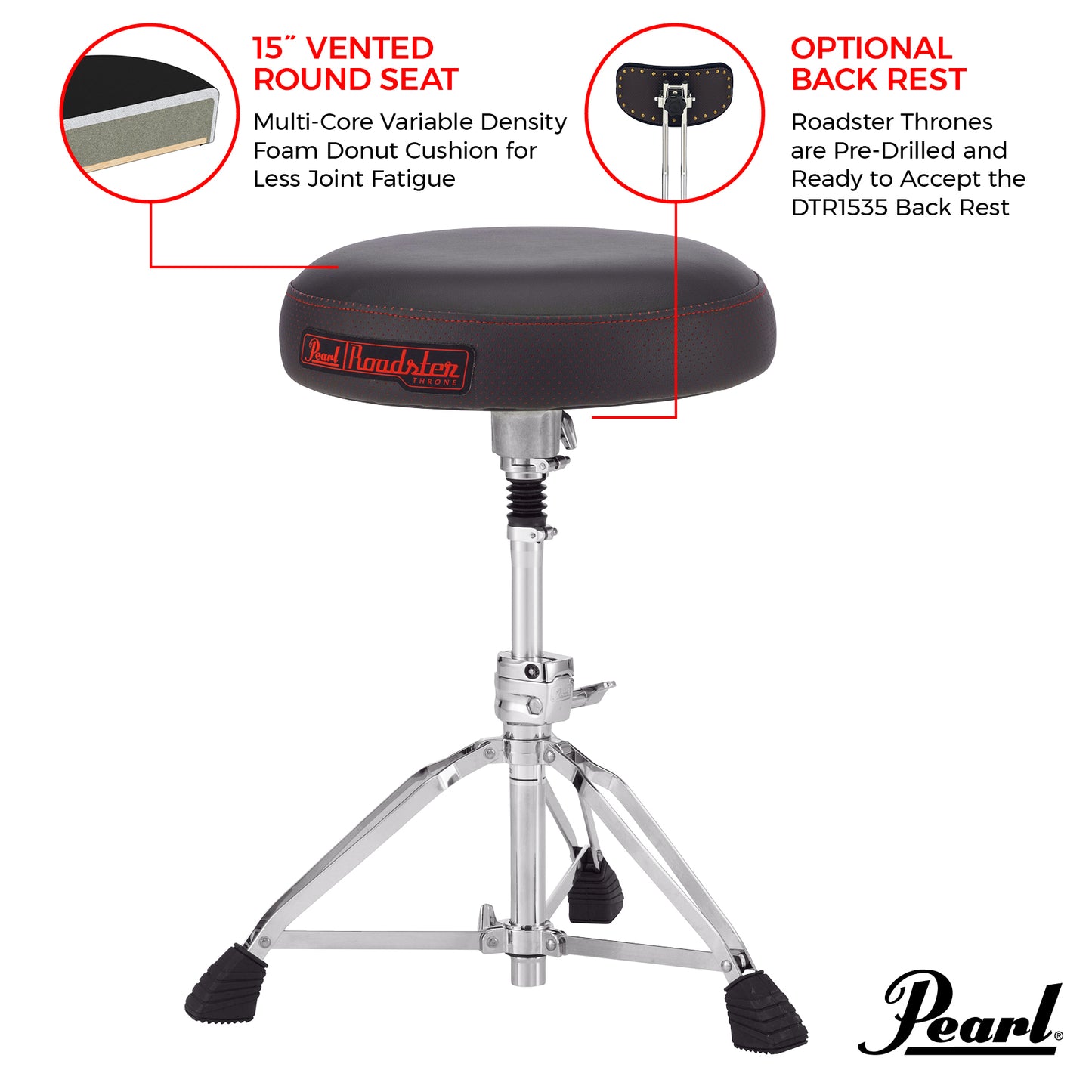 ROADSTER D1500SP MULTI-CORE DONUT SHOCK ABSORBER THRONE
