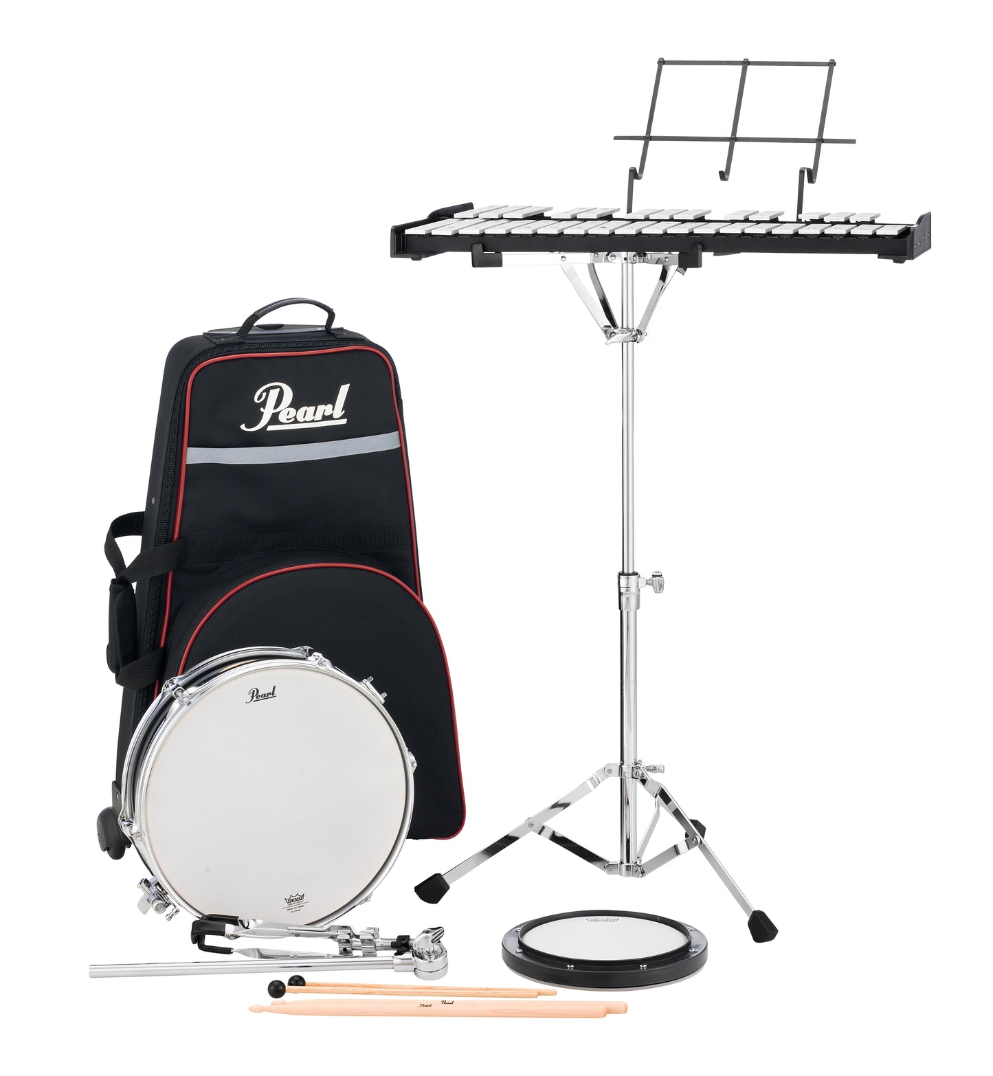STUDENT PERCUSSION LEARNING CENTER W/ROLLING CASE
