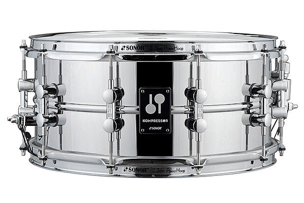 Sonor Kompressor 14" x 6.5" Steel Snare Drum