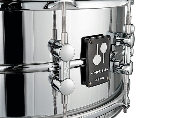 Sonor Kompressor 14" x 6.5" Steel Snare Drum