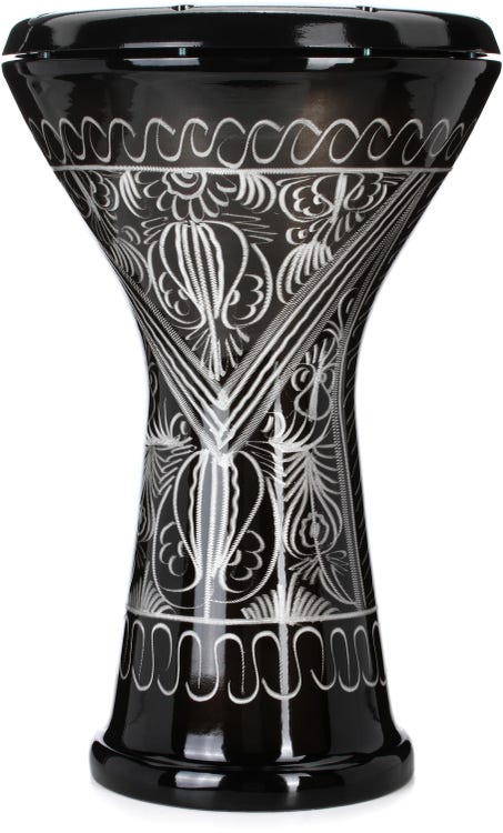 Meinl Percussion Hand Engraved Aluminum Doumbek - 8.5 inch