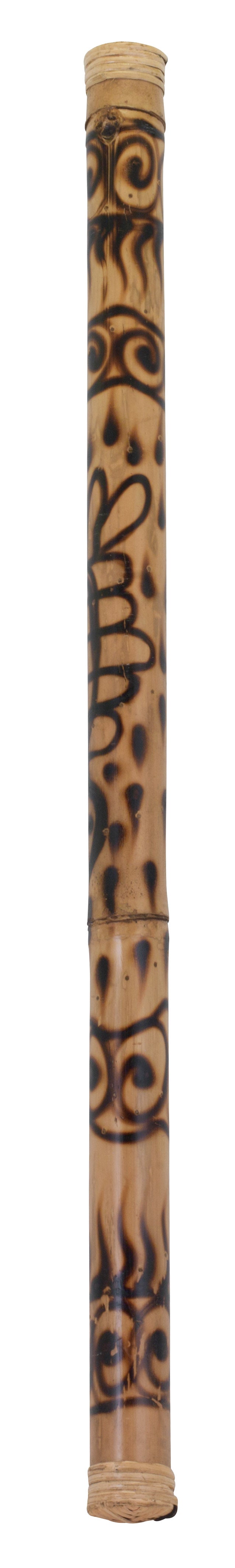 40" BAMBOO RAINSTICK WITH BURNED FINISH #694 RHYTHM WATER