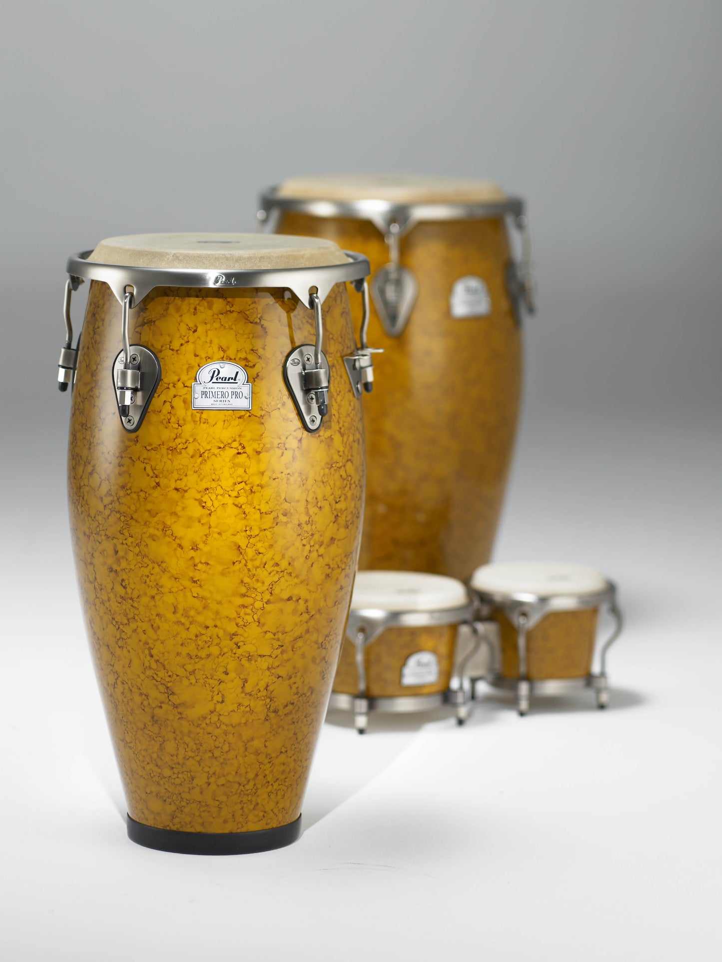 10" & 11" PRIMERO PRO FIBERGLASS CONGA SET W/O STAND