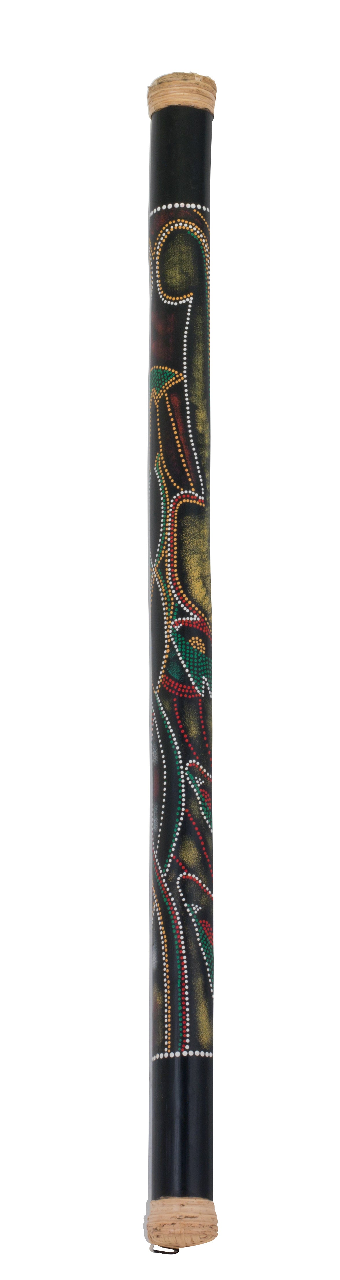 40" BAMBOO RAINSTICK WITH PAINTED FINISH #693 HIDDEN SPIRIT