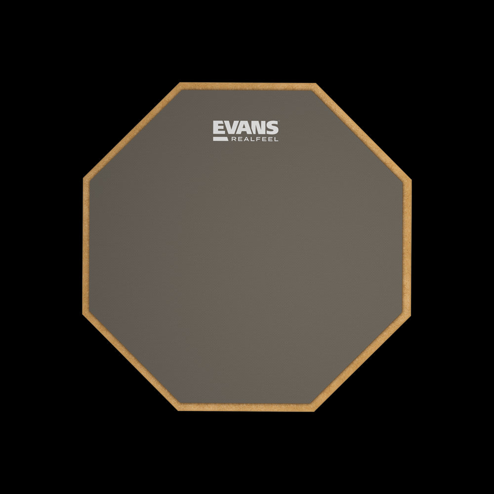 Evans RealFeel Single-sided Practice Drum Pad - 12-inch