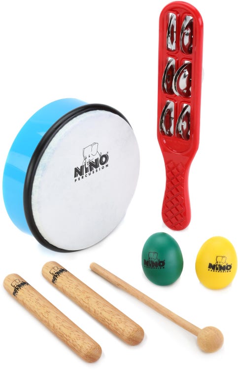 Meinl Percussion Nino Rhythm Set 3 - 5-piece Mixed Percussion Set