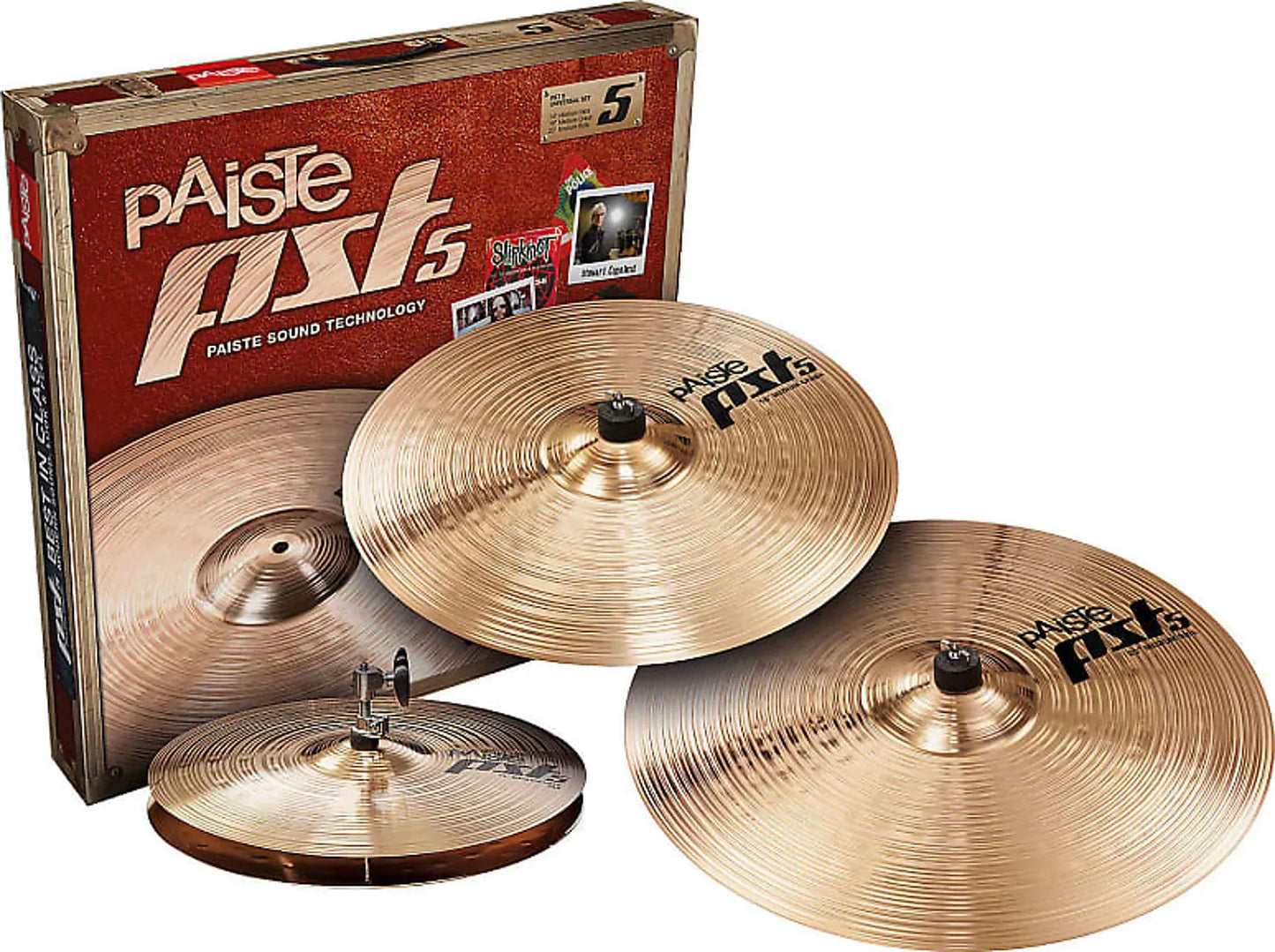 Paiste PST 5 Universal Cymbal Set - 14"/16"/20"