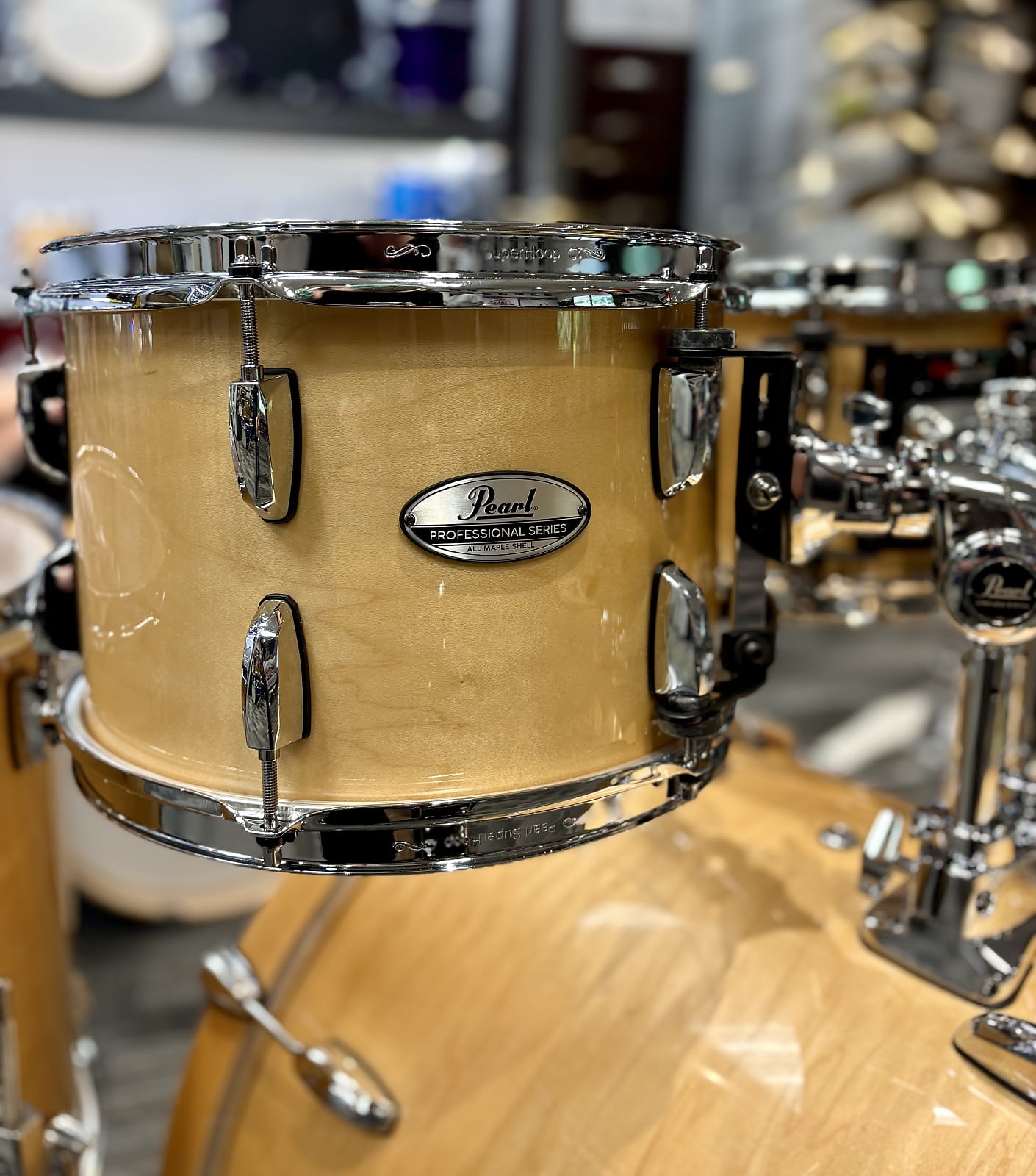 Pearl Professional Maple 4-piece Shell Pack - Natural Maple
