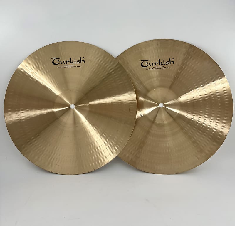 Turkish Cymbals Meta Classic Hi-Hats - 14" Brand New