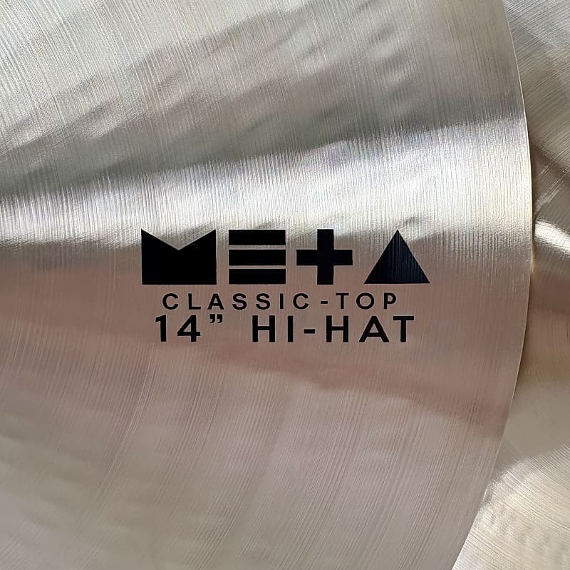 Turkish Cymbals Meta Classic Hi-Hats - 14" Brand New