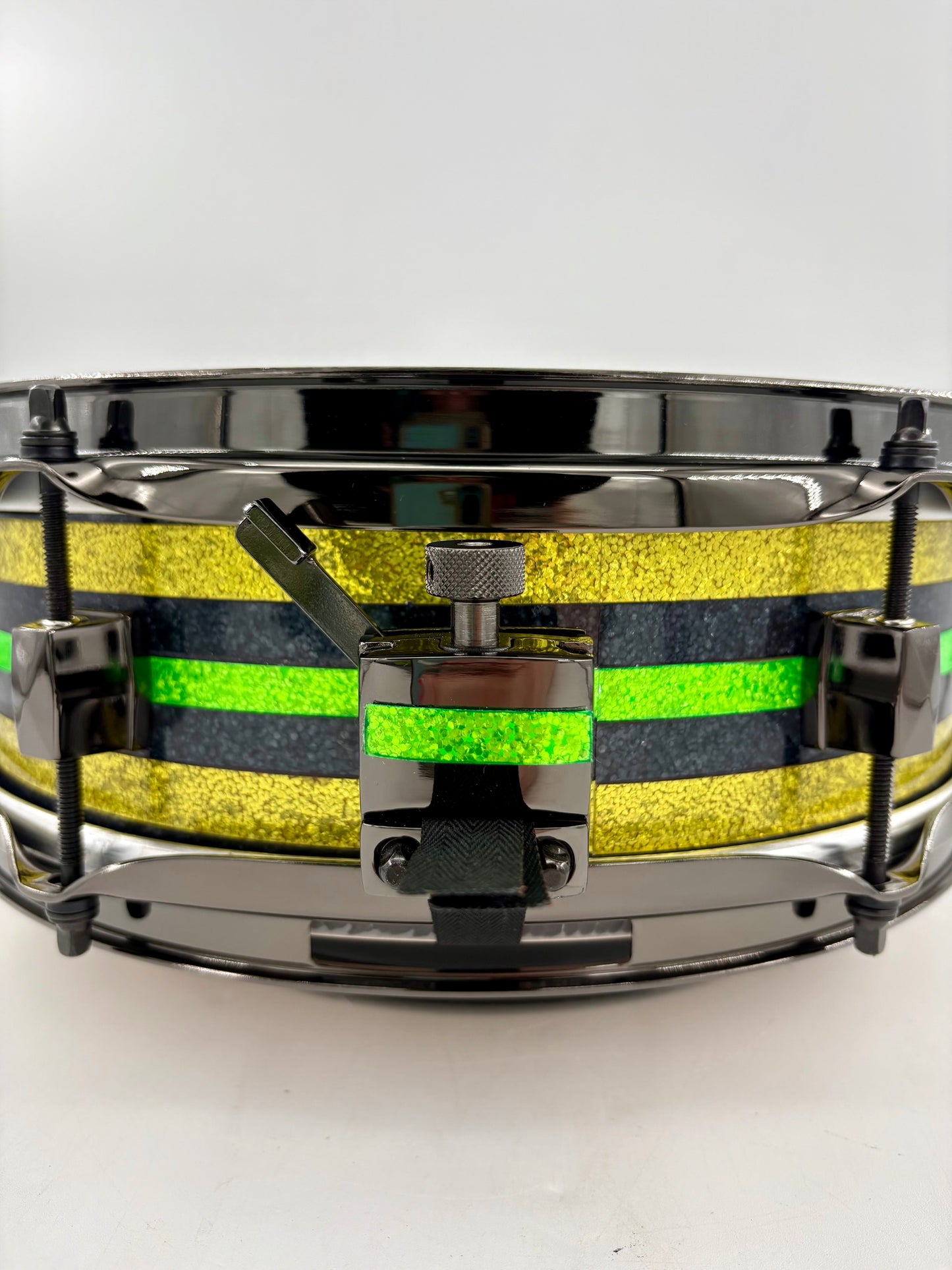 Montineri Custom 4”x12” Yikes Stripes Snare