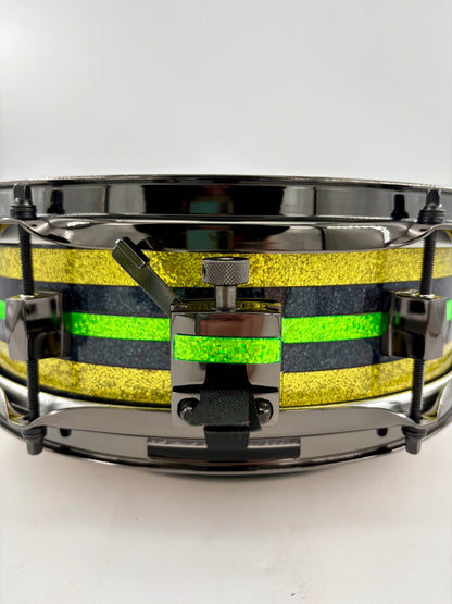 Montineri Custom 4”x12” Yikes Stripes Snare