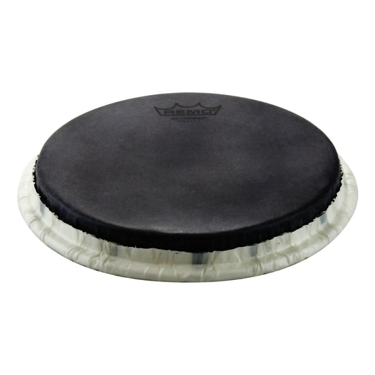 Bongo Drumhead, Tucked, 8.5, Skyndeep, 'black Calfskin' Graphic
